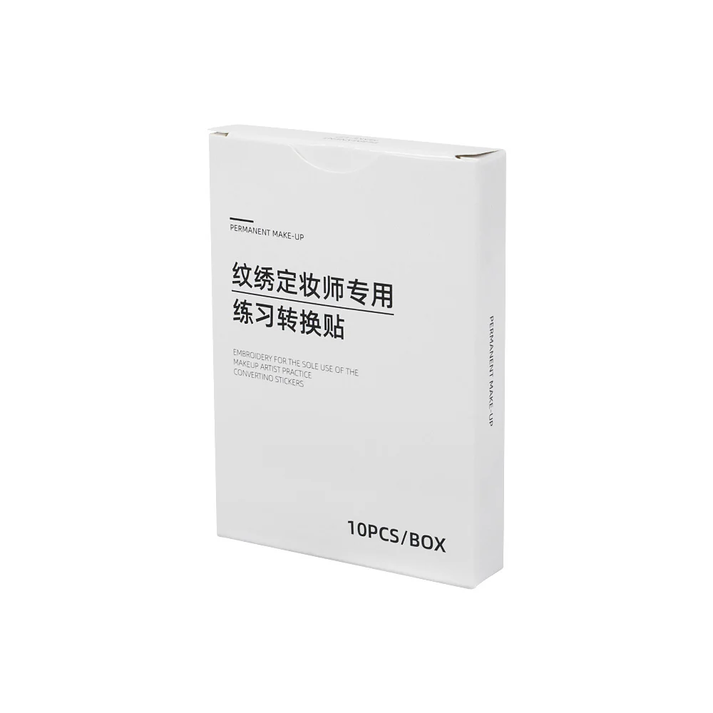 PMU & Microblading Practice Skin Stickers – 10pcs