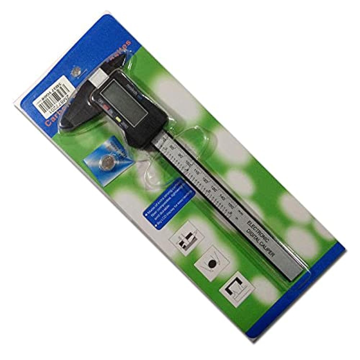 Electronic Digital Caliper – LCD Display, mm/inch