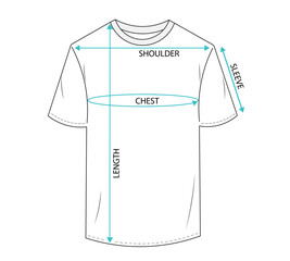 Men's T-Shirts & Polos Size Chart
